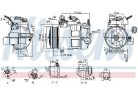 Compressor, air conditioning