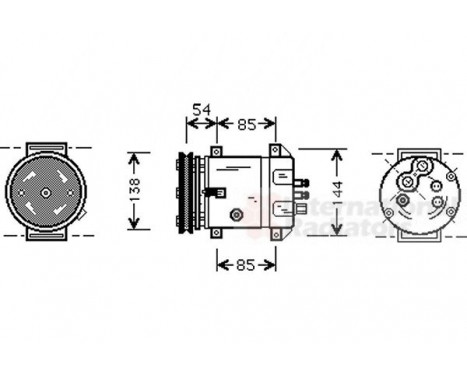 Compressor, air conditioning, Image 2