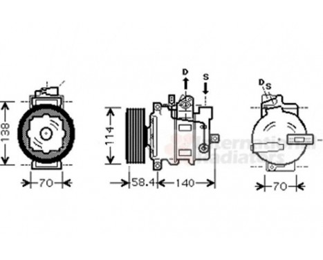 Compressor, air conditioning, Image 2