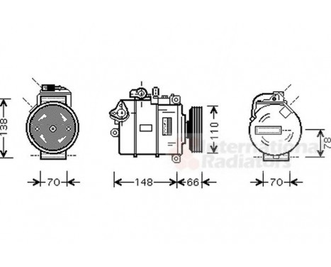 Compressor, air conditioning, Image 2