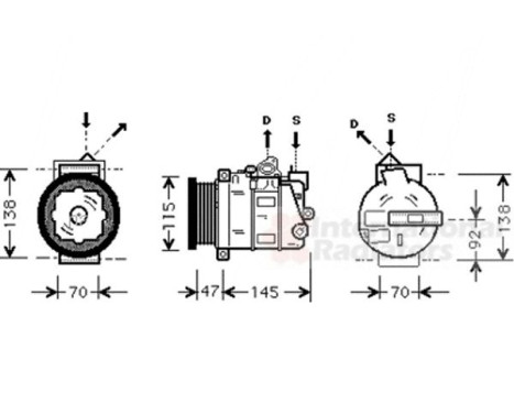 Compressor, air conditioning, Image 2