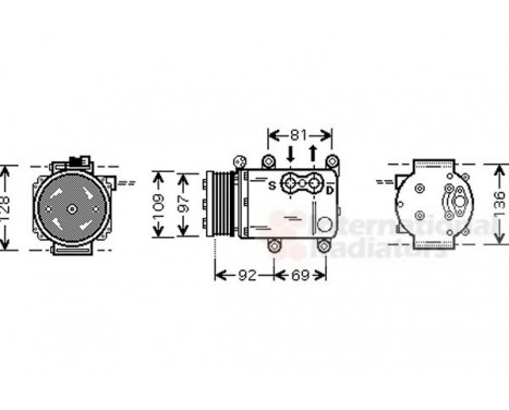 Compressor, air conditioning, Image 2