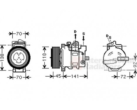 Compressor, air conditioning, Image 2