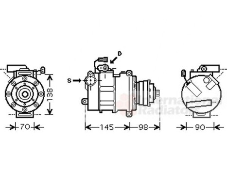 Compressor, air conditioning, Image 2