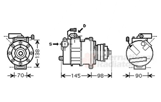 Compressor, air conditioning, Image 2