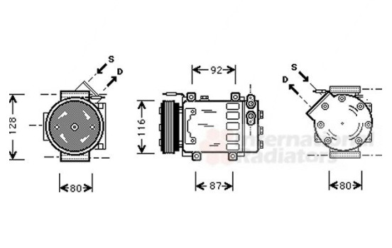 Compressor, air conditioning, Image 2