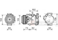 Compressor, air conditioning