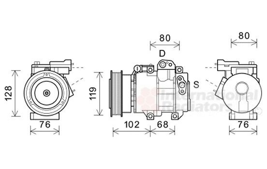 Compressor, air conditioning