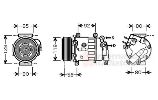 Compressor, air conditioning, Image 2
