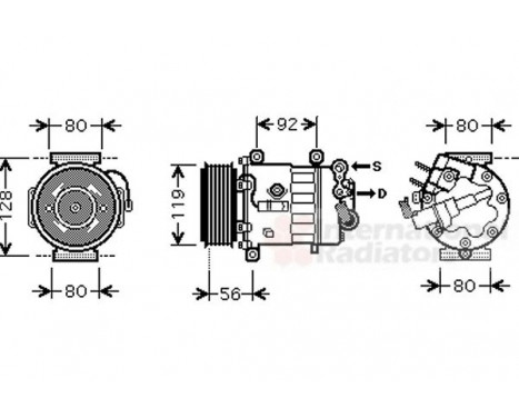 Compressor, air conditioning, Image 2