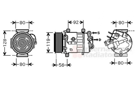 Compressor, air conditioning, Image 2