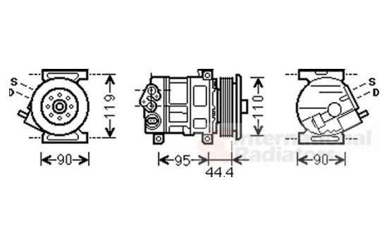 Compressor, air conditioning, Image 2