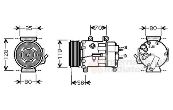 Compressor, air conditioning, Image 2