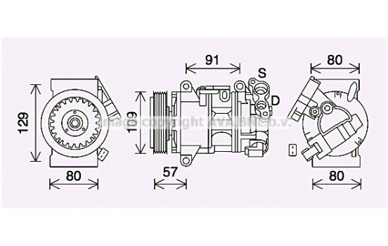 Compressor, air conditioning