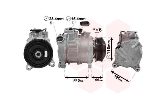 Compressor, air conditioning