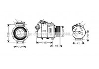 Compressor, air conditioning