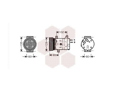 Compressor, air conditioning, Image 2