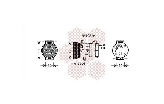 Compressor, air conditioning, Image 2