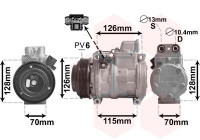Compressor, air conditioning