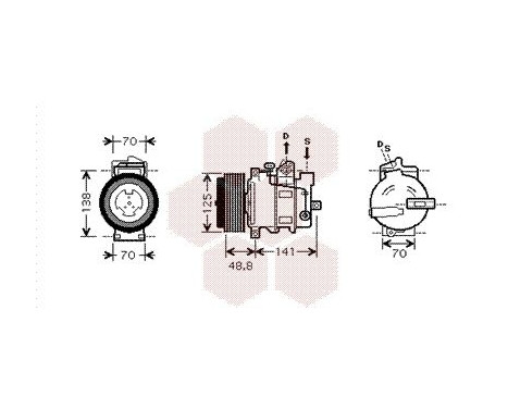 Compressor, air conditioning, Image 2