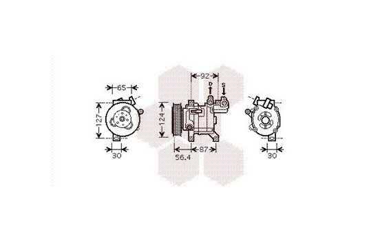Compressor, air conditioning, Image 2