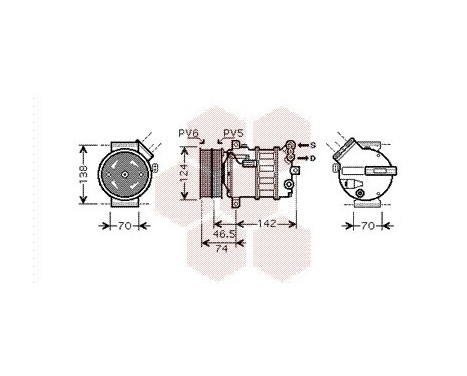 Compressor, air conditioning, Image 2