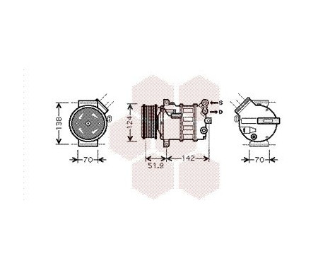 Compressor, air conditioning, Image 2