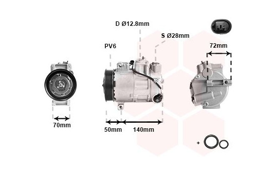 Compressor, air conditioning