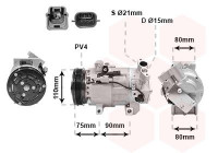 Compressor, air conditioning