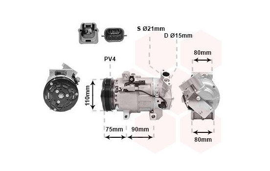 Compressor, air conditioning