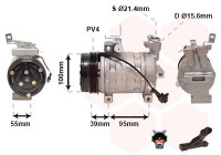 Compressor, air conditioning