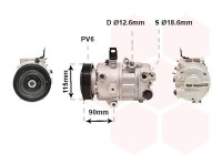 Compressor, air conditioning