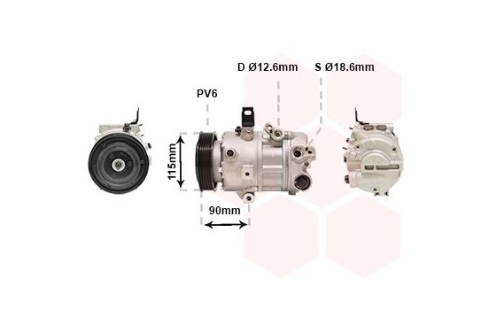 Compressor, air conditioning