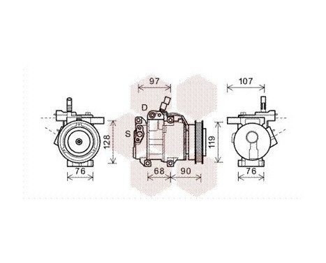Compressor, air conditioning, Image 2