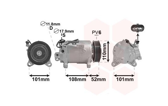 Compressor, air conditioning