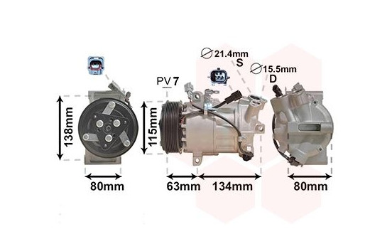 Compressor, air conditioning