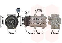 Compressor, air conditioning