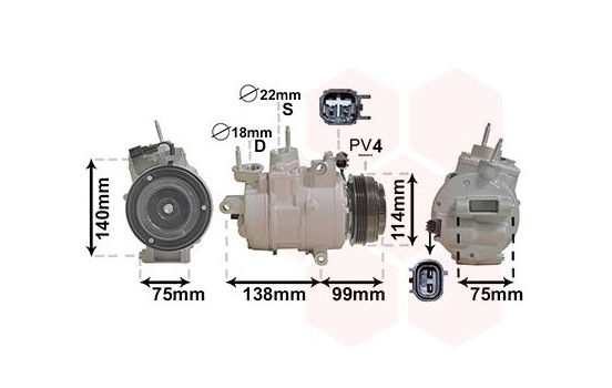 Compressor, air conditioning