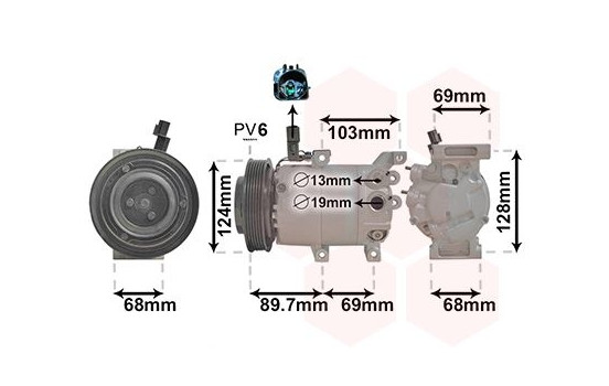 Compressor, air conditioning