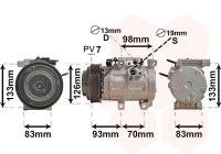 Compressor, air conditioning