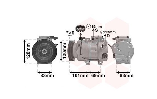 Compressor, air conditioning