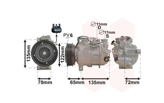 Compressor, air conditioning