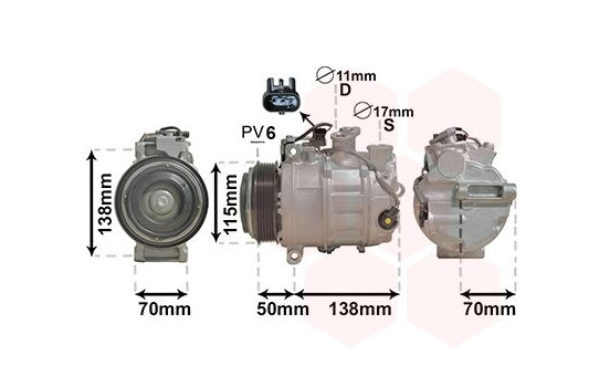 Compressor, air conditioning