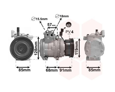 Compressor, air conditioning