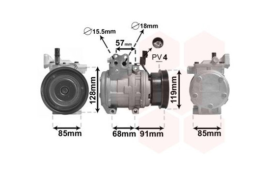 Compressor, air conditioning