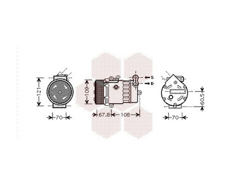 Compressor, air conditioning, Image 2