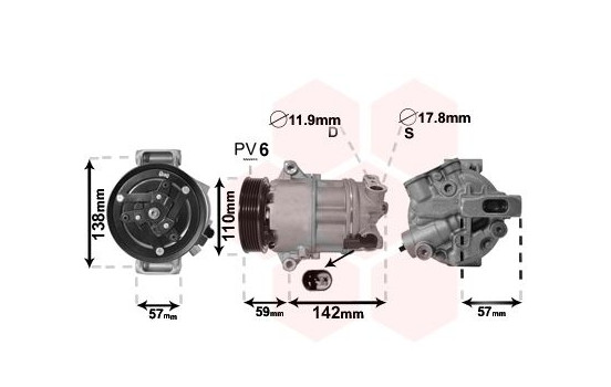 Compressor, air conditioning