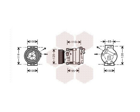 Compressor, air conditioning, Image 2