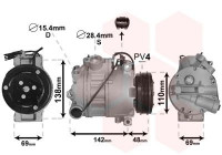 Compressor, air conditioning