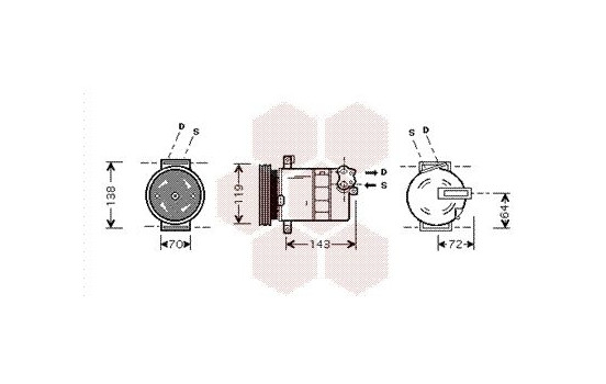 Compressor, air conditioning, Image 2